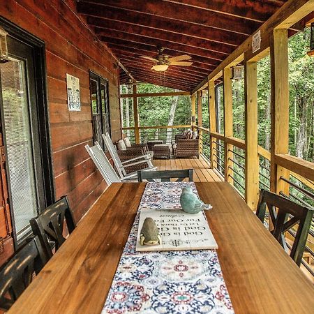 Adore The Smores Rustic Mountain Charm Outdoor Spaces And A Cozy Hot Tub Blue Ridge Extérieur photo