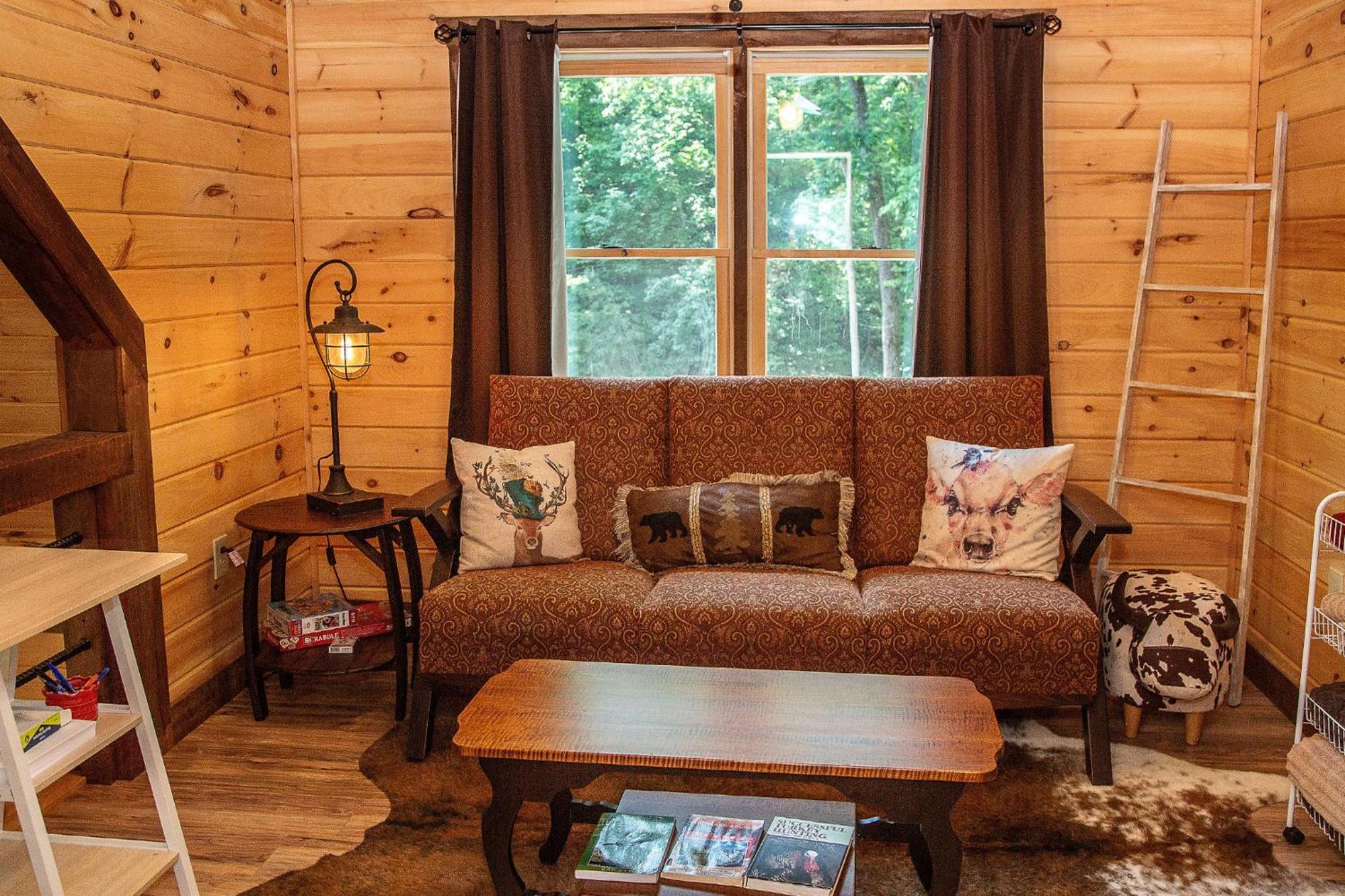 Adore The Smores Rustic Mountain Charm Outdoor Spaces And A Cozy Hot Tub Blue Ridge Extérieur photo