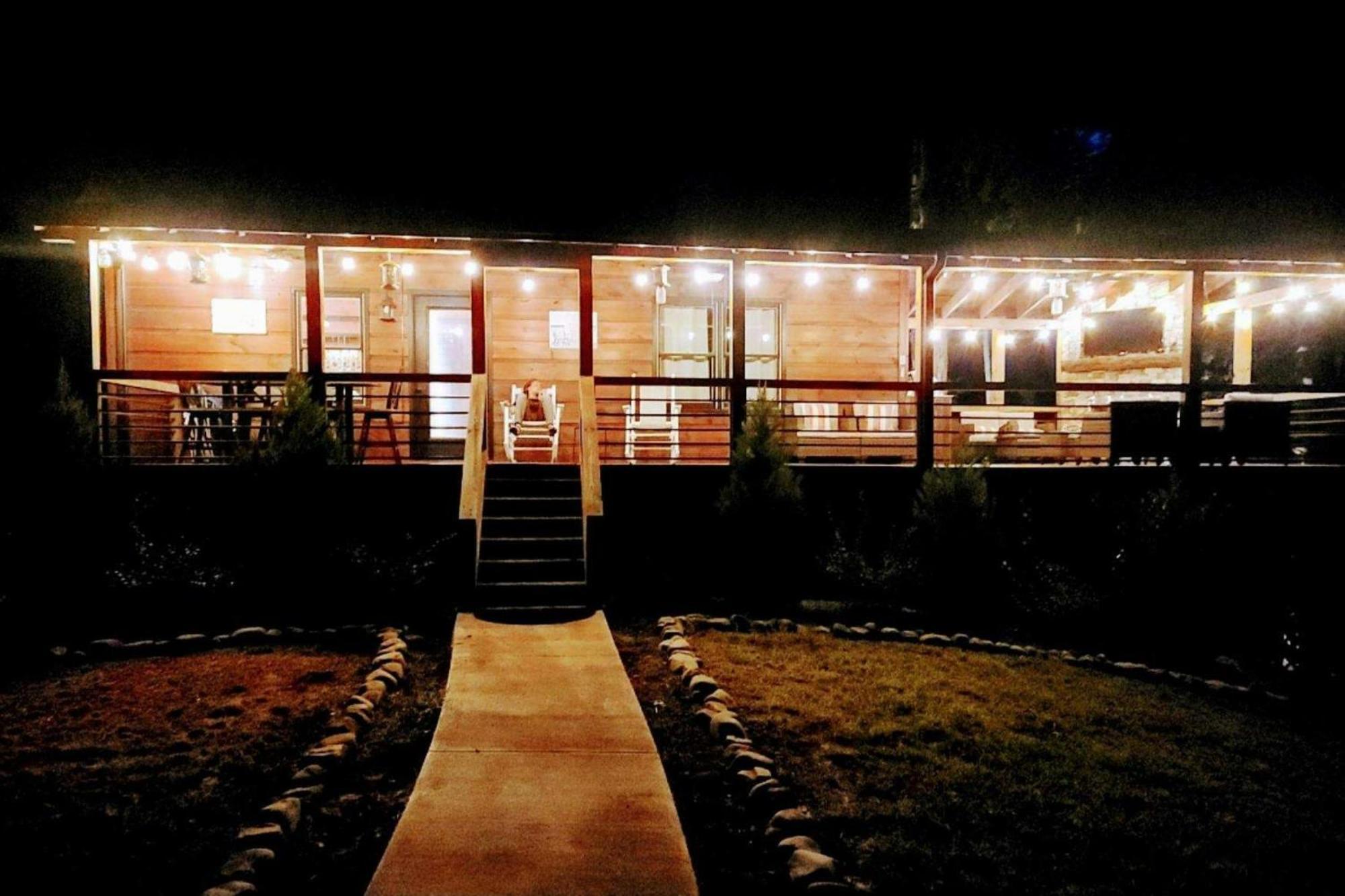 Adore The Smores Rustic Mountain Charm Outdoor Spaces And A Cozy Hot Tub Blue Ridge Extérieur photo