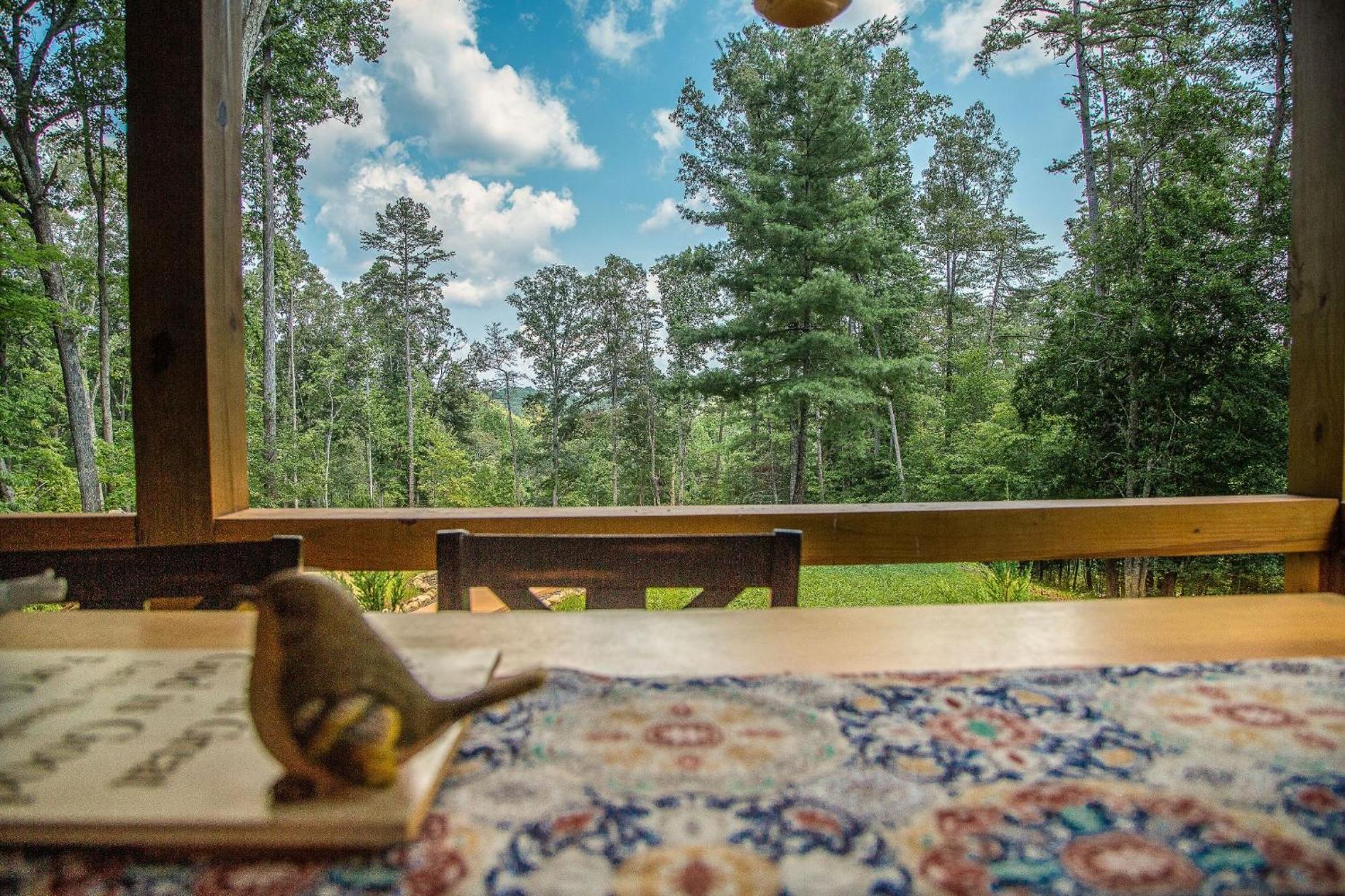 Adore The Smores Rustic Mountain Charm Outdoor Spaces And A Cozy Hot Tub Blue Ridge Extérieur photo
